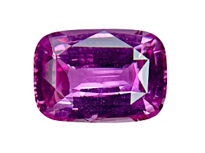 Pink Sapphire Loose Gemstone 10x7mm Cushion 3.05ct
