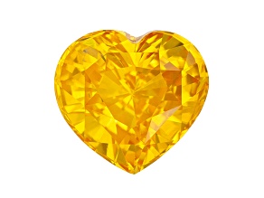 Yellow Sapphire 8.0x7.5mm Heart Shape 2.53ct