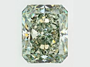 2.06ct Vivid Green Radiant Cut Lab-Grown Diamond VS1 Clarity IGI Certified