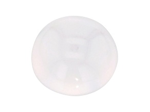 Pink Chalcedony 10x10mm Oval Cabochon 3.17ct
