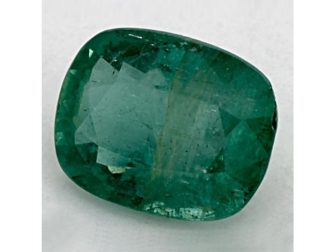 Zambian Emerald 9.22x7.34mm Cushion 2.20ct