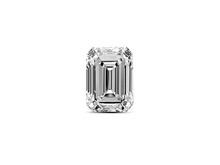 3.50ct Emerald Cut White Lab-Grown Diamond F Color VS-2 Clarity IGI Certified
