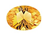 Citrine 14x10mm Oval Concave Cut 4.70ct