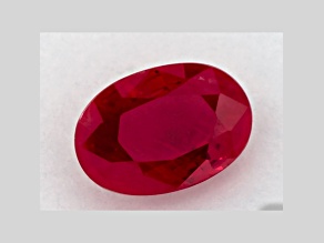 Ruby 7.28x4.95mm Oval 1.08ct