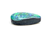 Australian Black Opal 9.5x5.0mm Pear Shape Cabochon 0.91ct