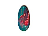 Opal on Ironstone 12.6x6.7mm Free-Form Doublet 1.75ct