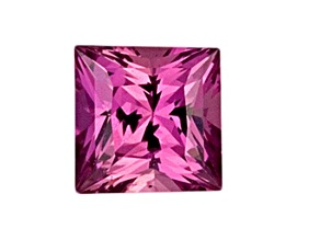 Pink Sapphire 4mm Princess Cut 0.41ct