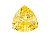 Yellow Sapphire Loose Gemstone 5.4mm Trillion 0.63ct