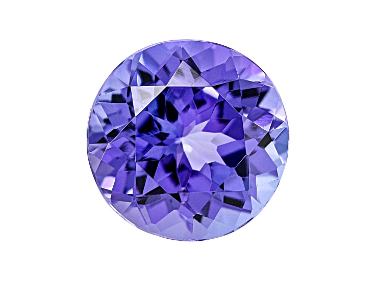 Tanzanite AAA 1,20 Ct, Certificat HKD - Pierre Bleu/violet En Coupe Coussin, Clarté WS1