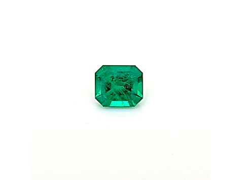Colombian Emerald 7x6.50mm Emerald Cut 1.41ct