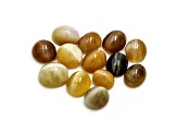 Opal Cat's Eye Oval Cabochon Parcel 34.00ctw