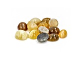 Opal Cat's Eye Oval Cabochon Parcel 34.00ctw