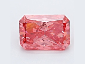 1.99ct Vivid Pink Radiant Cut Lab-Grown Diamond SI1 Clarity IGI Certified