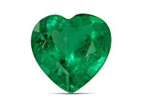 Colombian Emerald 7.9x7.7mm Heart Shape 1.55ct