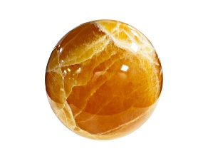 Mexican Orange Calcite 30cm Polished Sphere