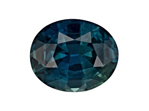 Teal Sapphire 8.2x6.4mm Oval 2.05ct