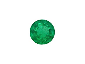 Zambian Emerald 6.1mm Round 0.99ct