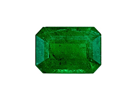 Zambain Emerald 6x4mm Emerald Cut 0.59ct