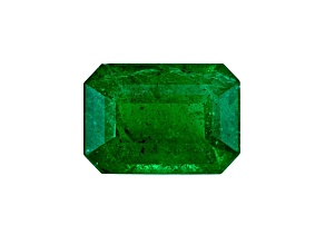 Zambain Emerald 6x4mm Emerald Cut 0.59ct