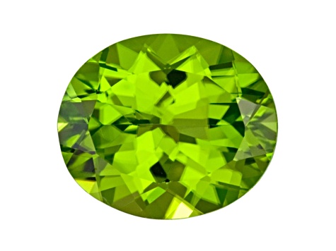 Peridot 13x11mm Oval 7.51ct