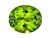 Peridot 13x11mm Oval 7.51ct