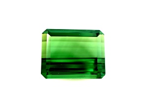 Green Tourmaline 13x10mm Emerald Cut 7.91ct