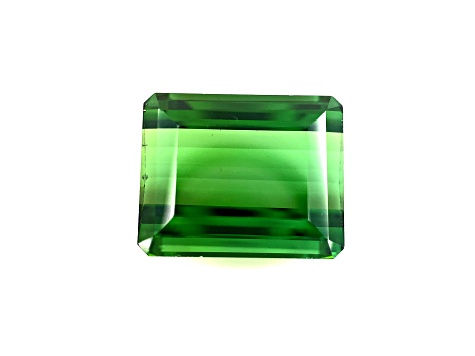 Green Tourmaline 13x11mm Emerald Cut 9.33ct