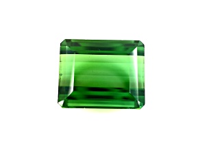 Green Tourmaline 13x11mm Emerald Cut 9.33ct