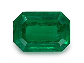 Panjshir Valley Emerald 6.9x4.8mm Emerald Cut 0.88ct