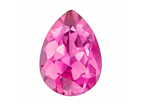 Pink Tourmaline 6.9x5mm Pear Shape 0.8ct