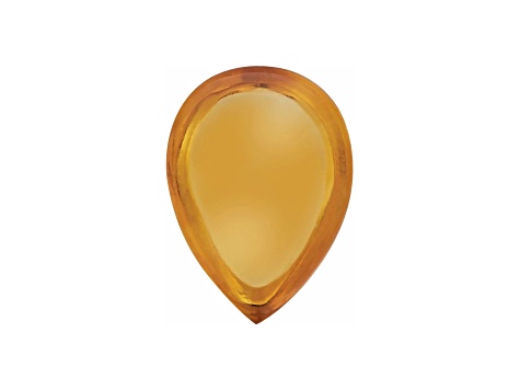 Citrine 5x3mm Pear Shape Cabochon 0.25ct