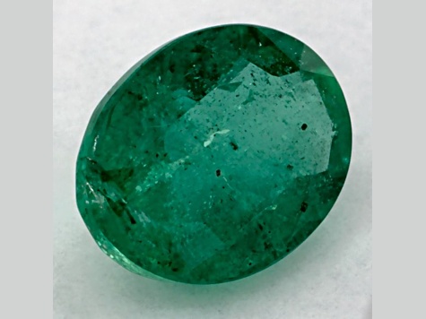 Zambian Emerald 7.3x5.71mm Oval 1.02ct