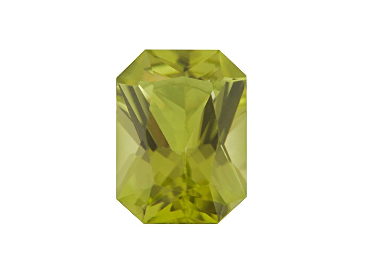 Arizona Peridot 6x4mm Radiant Cut 0.65ct