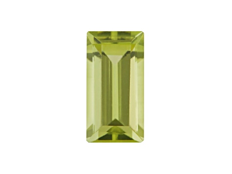 Arizona Peridot 6x3mm Baguette 0.40ct