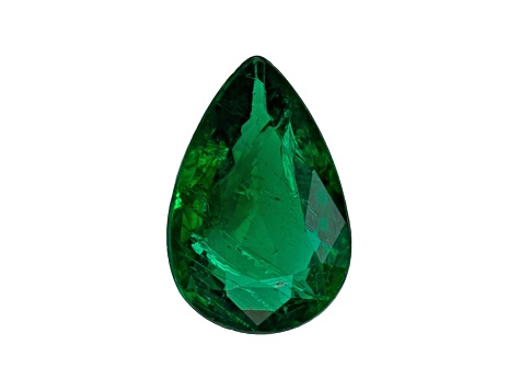 Zambian Emerald 6.4x4.3mm Pear Shape 0.36ct
