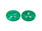 Panjshir Valley Emerald 8.5x6.5mm Oval Pair 2.70ctw