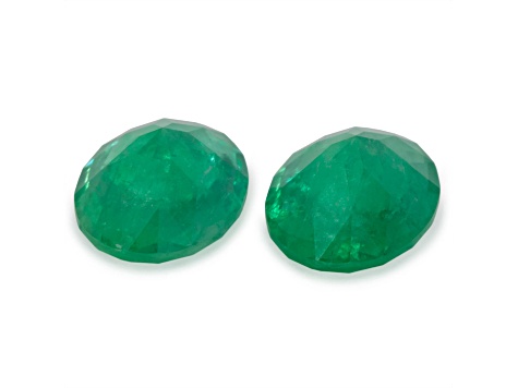 Panjshir Valley Emerald 8.5x6.5mm Oval Pair 2.70ctw