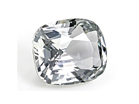 Gray Sapphire 9.16x7.47mm Cushion 3.03ct