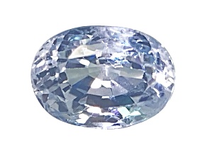 Near-Colorless Sapphire 6.95x5.36mm Oval 1.28ct