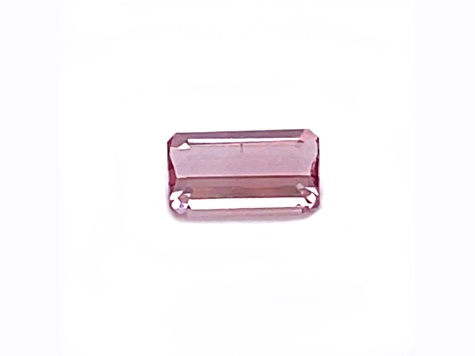 Pink Pastel Tourmaline 7.93x4.53mm Emerald Cut 0.95ct