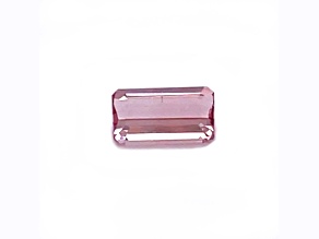 Pink Pastel Tourmaline 7.93x4.53mm Emerald Cut 0.95ct
