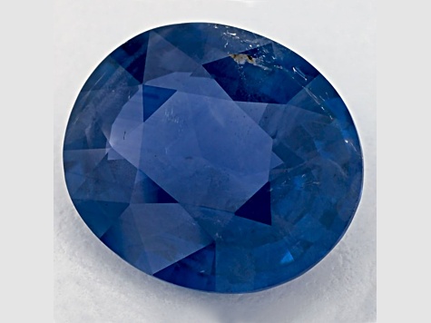 Sapphire Unheated 12.05x10.29mm Oval 5.07ct