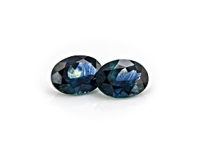 Montana Sapphire 7x5mm Oval Matched Pair 2.02ctw