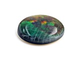 Australian Black Opal 10x8mm Oval Cabochon 1.30ct