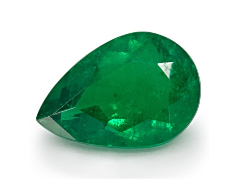 Panjshir Valley Emerald 9.5x6.5mm Pear Shape 1.33ct