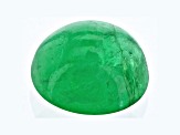 Brazilian Emerald 6.5mm Round Cabochon 1.07ct