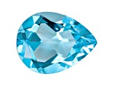 Swiss Blue Topaz 16x12mm Pear Shape 10.00ct