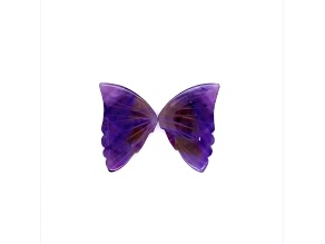 Amethyst Butterfly 25.8x16.6mm 17.78ctw
