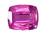 Pink Sapphire Loose Gemstone Unheated 10.4x8.6mm Cushion 3.54ct