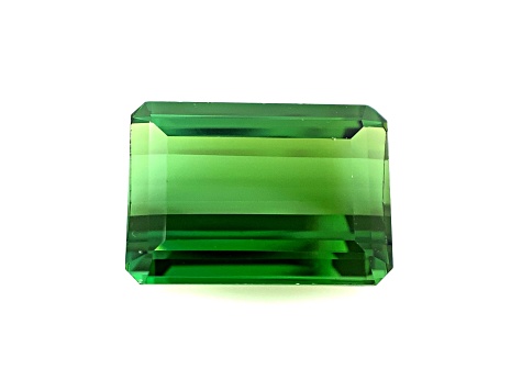 Green Tourmaline 13.5x9.7mm Emerald Cut 7.48ct